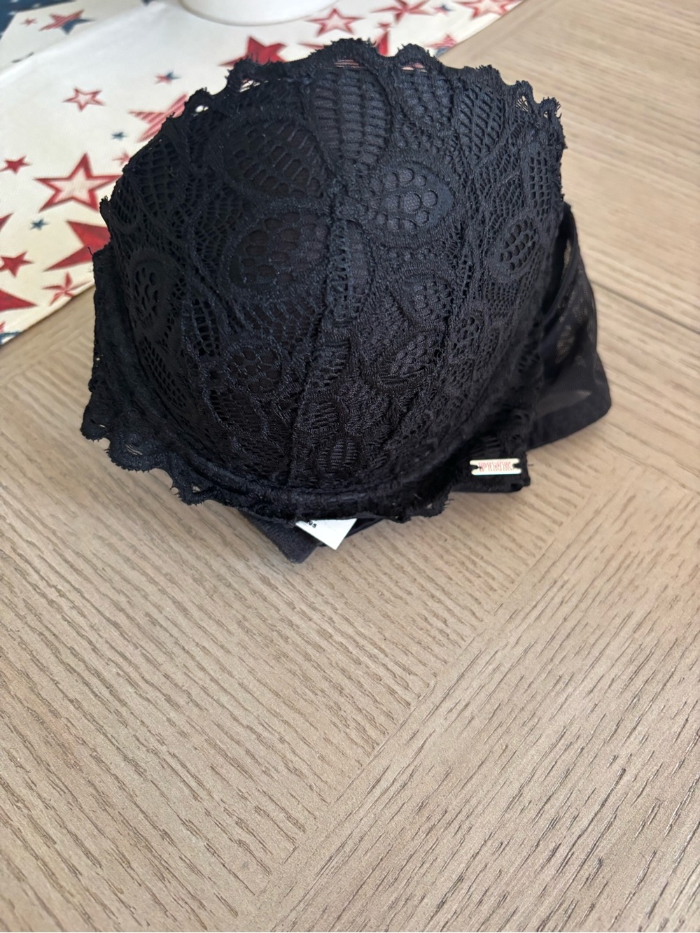Victoria's Secret Black Lace Push-Up Bra